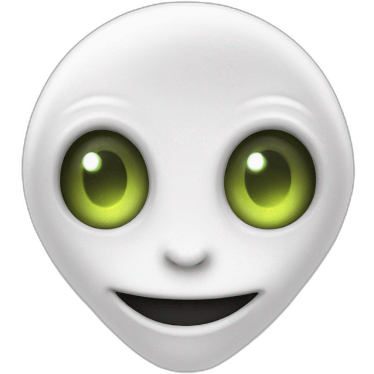 happy-white-alien emoji