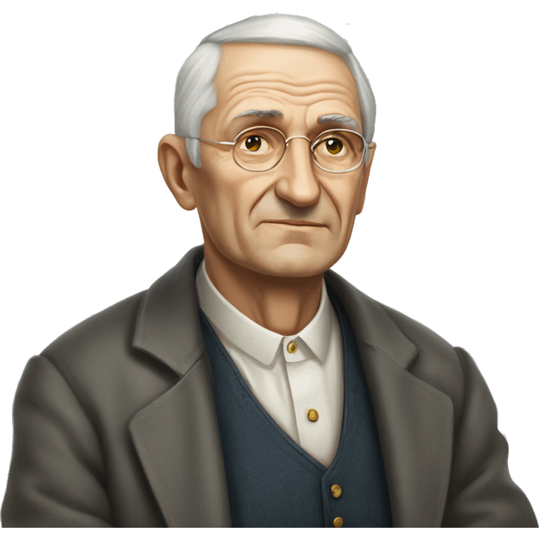 Dmytro Pavlychko, Ukrainian writer of the twentieth century, an elderly man emoji