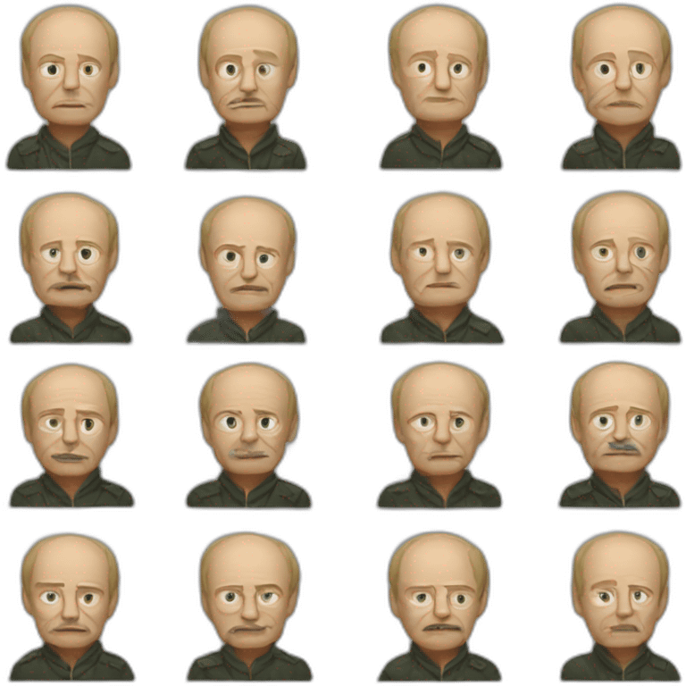 Russian war criminals emoji