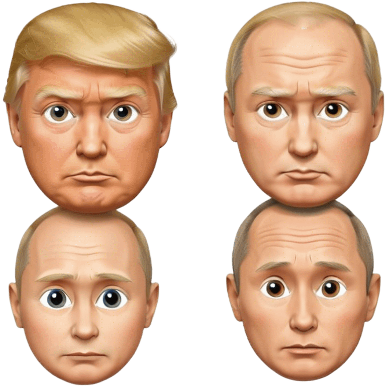 trump with putin emoji