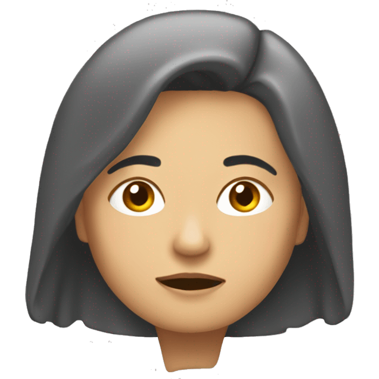 Mujer durmiendo emoji