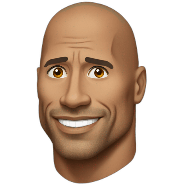 Dwayne "The Rock" Johnson emoji