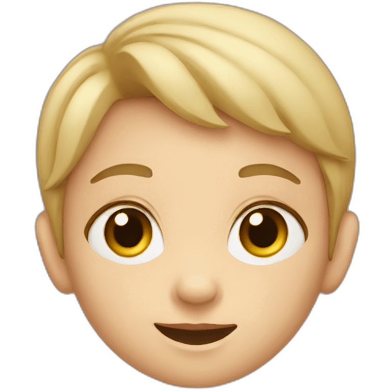 a child wearing hearing aids emoji