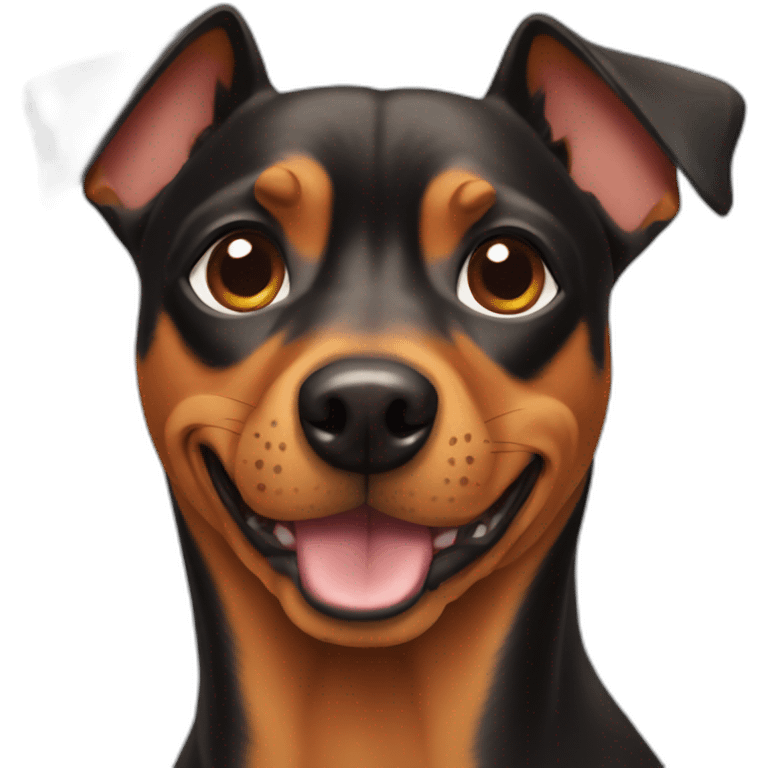 full pinscher dog emoji