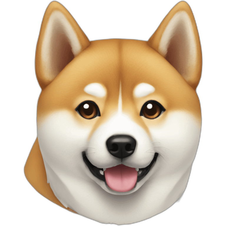 shiba white emoji