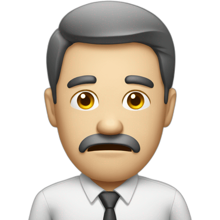 Stress-Office-Man-Annoyed emoji