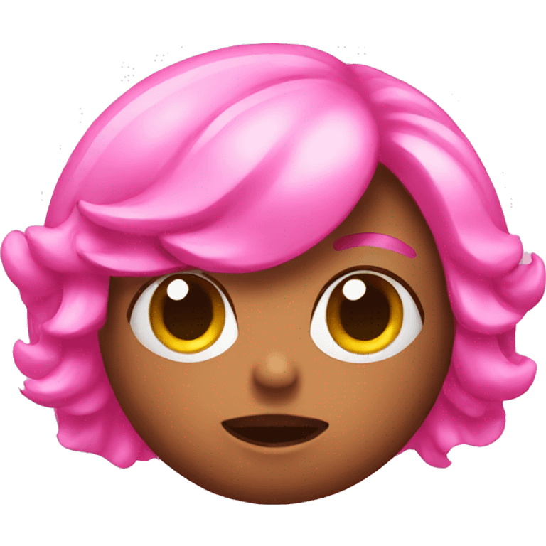 Pink emojo emoji