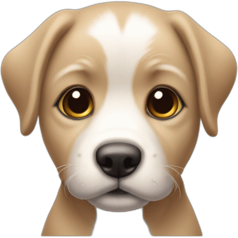 Un perro pequeño hermoso  emoji