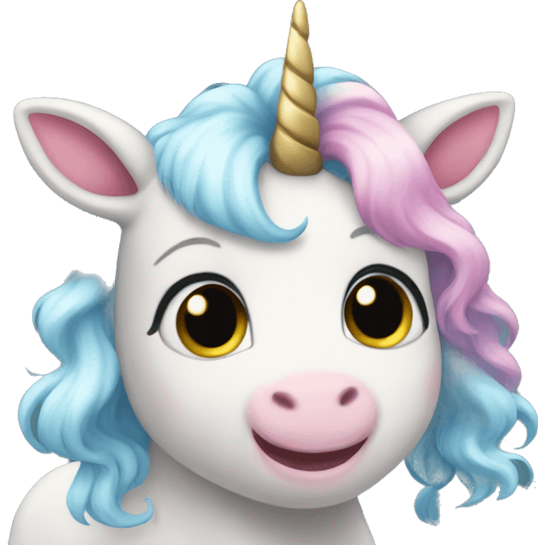 Unicorn baby emoji