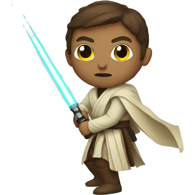 Jedi ready to fight emoji