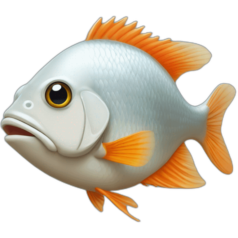 poisson qui réfléchit emoji