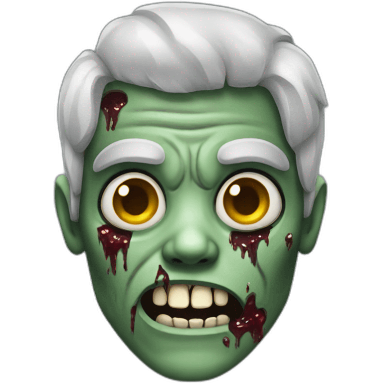 Halloween zombie emoji