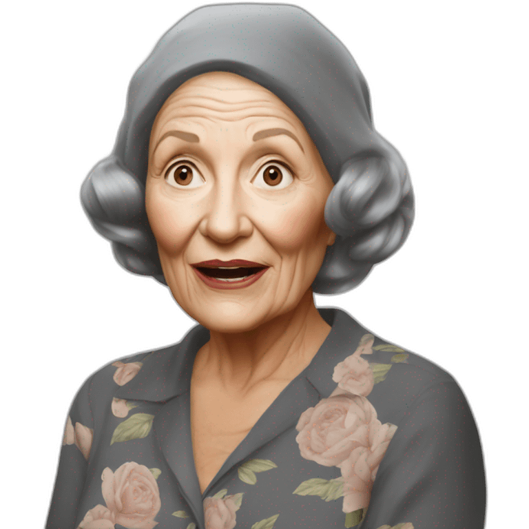 Edie Beale Grey gardens emoji