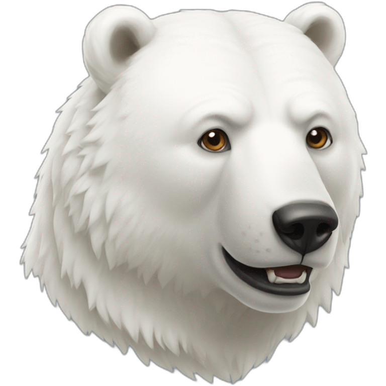 White bear emoji