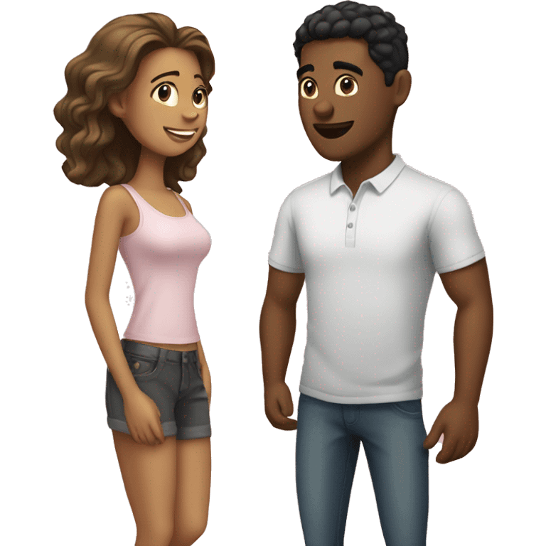 Boyfriend and girlfriend  emoji