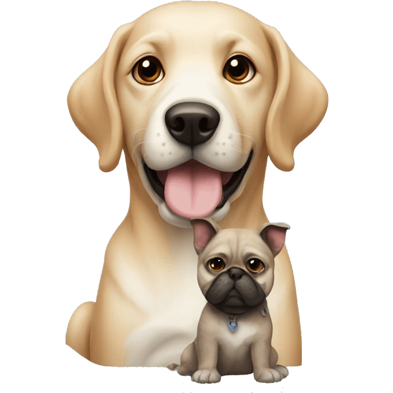 dog and biy emoji