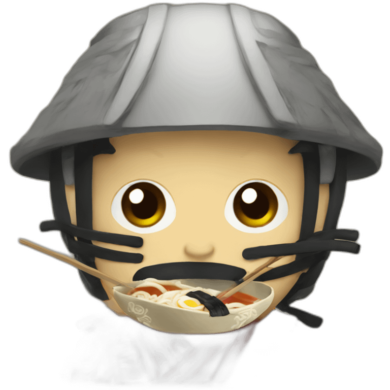 samurai-eat-ramen emoji