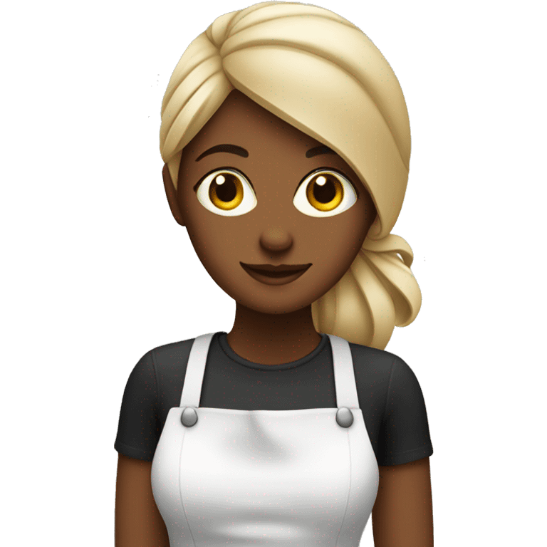 barista girl emoji