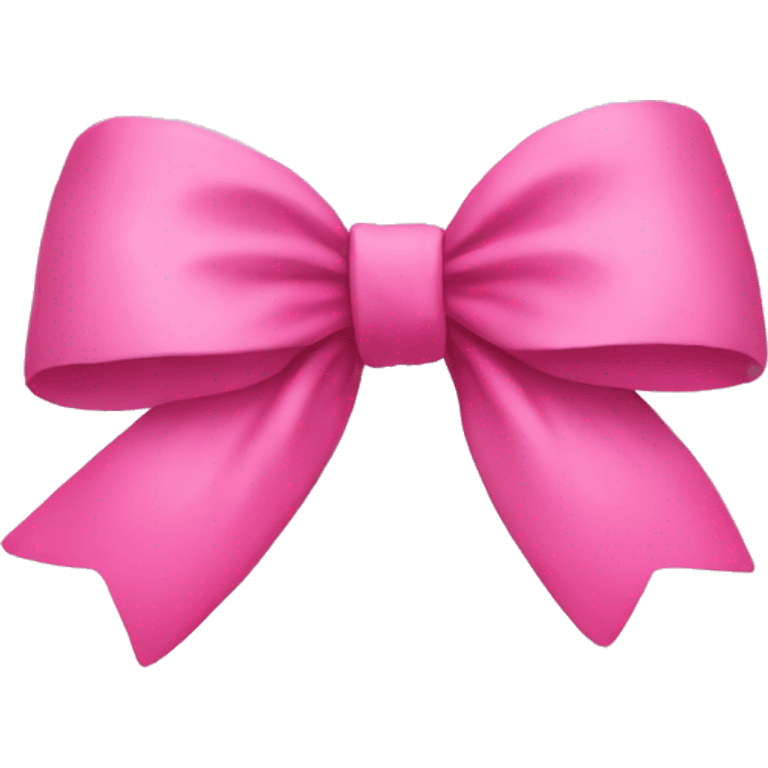 pink bow emoji