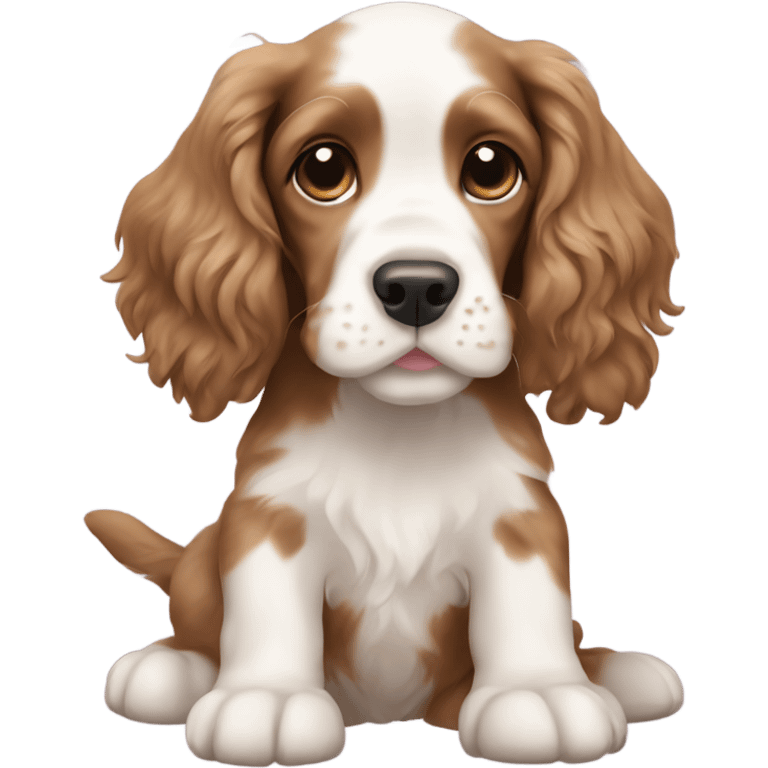 English cockerspaniel puppy emoji