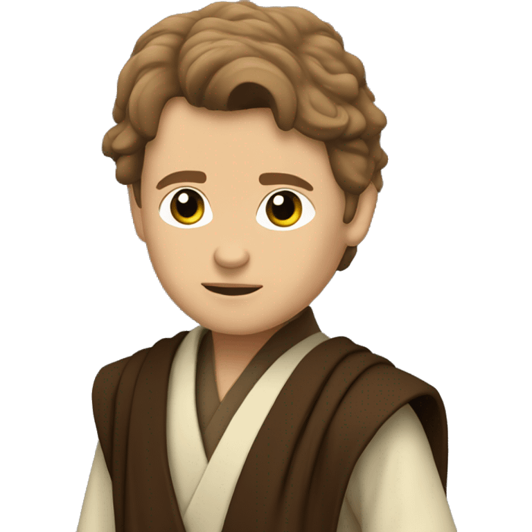 Anakin Skywalker as a padawan learner  emoji