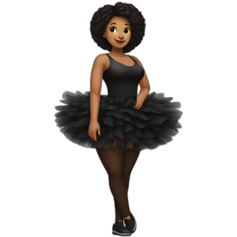 full-body-curvy-балерина-black-tutu 8d views emoji