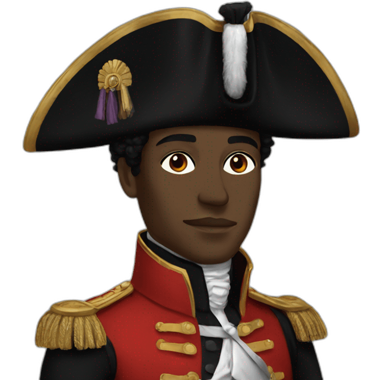 Black napoleon emoji