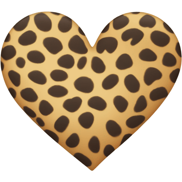 Cheetah heart  emoji