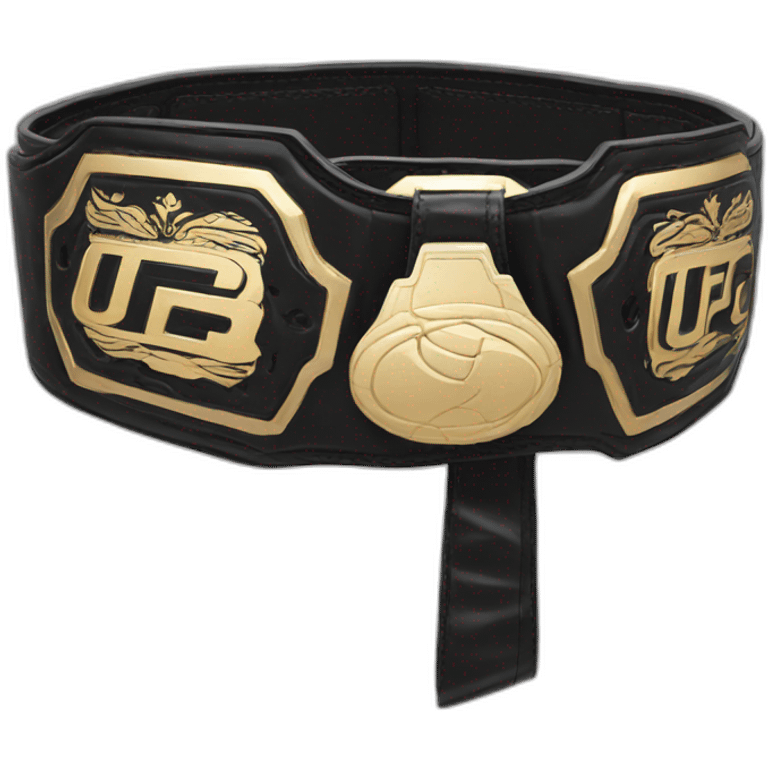 UFC belt emoji