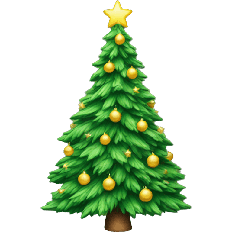 Xmas tree emoji