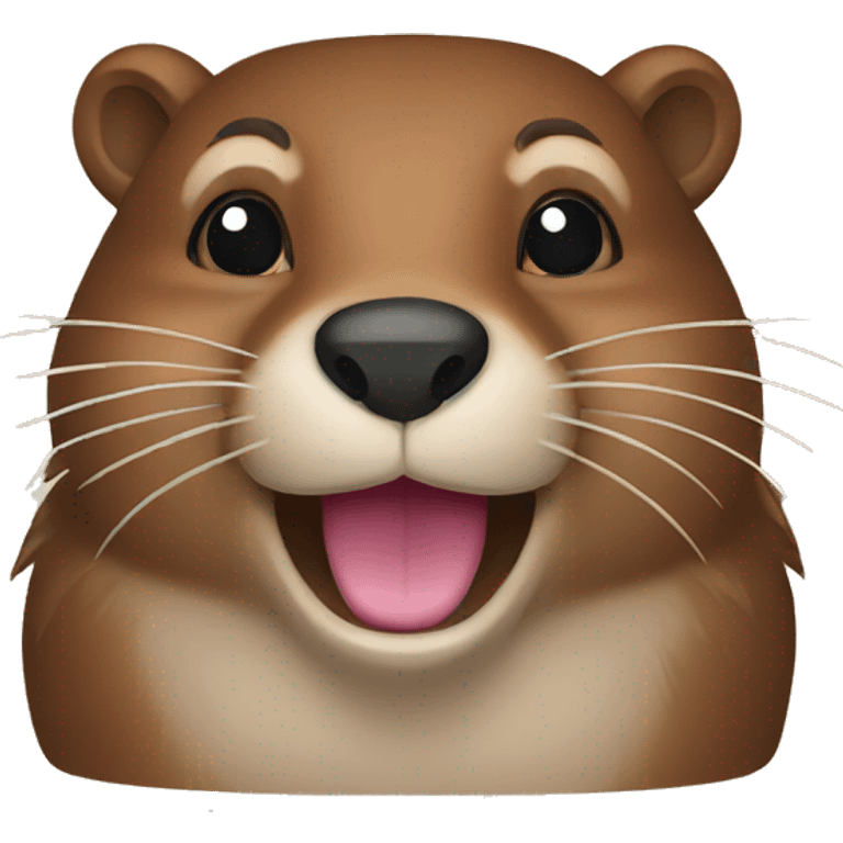 beaver emoji