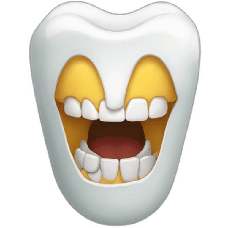 Dientes emoji