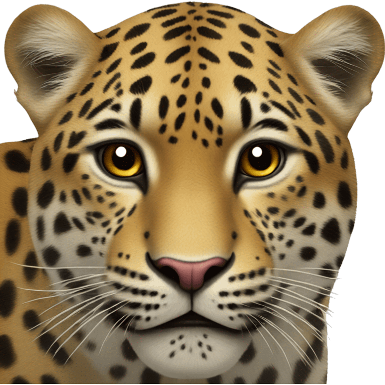 Corazón de leopardo emoji