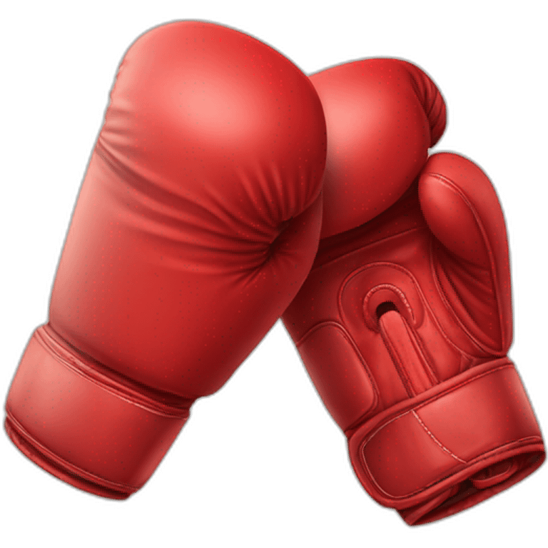 Gants de boxe rouge emoji