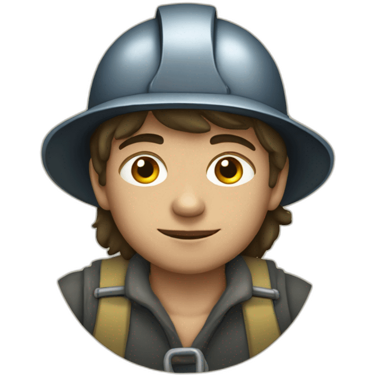 Miner Young North of France emoji