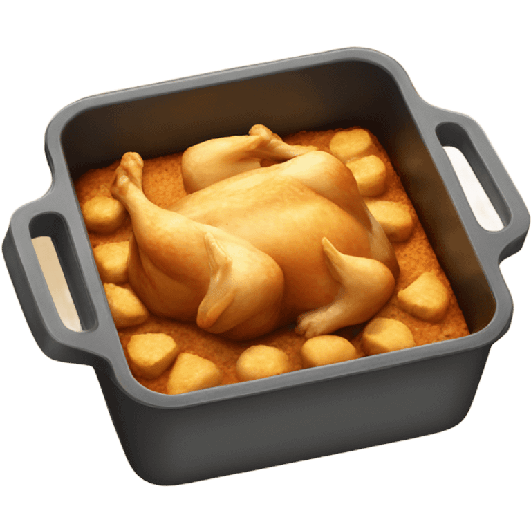 Chicken bake emoji