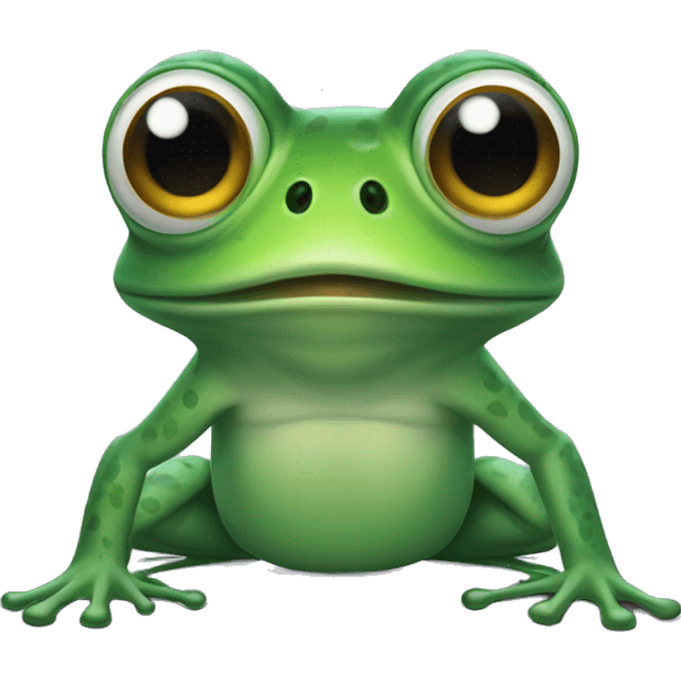 frog with 3 eyes emoji