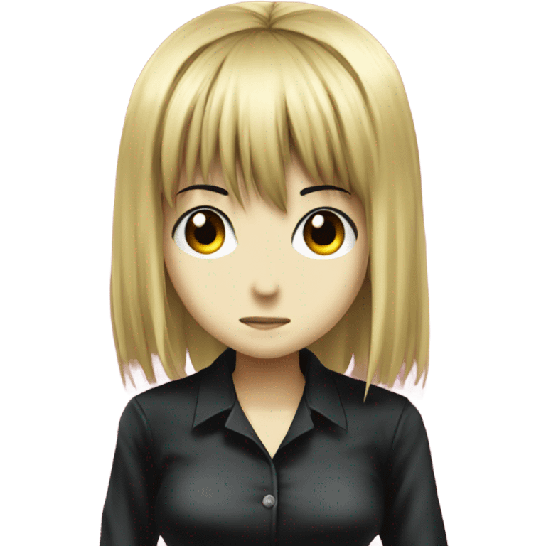 Misa amane from Death note emoji