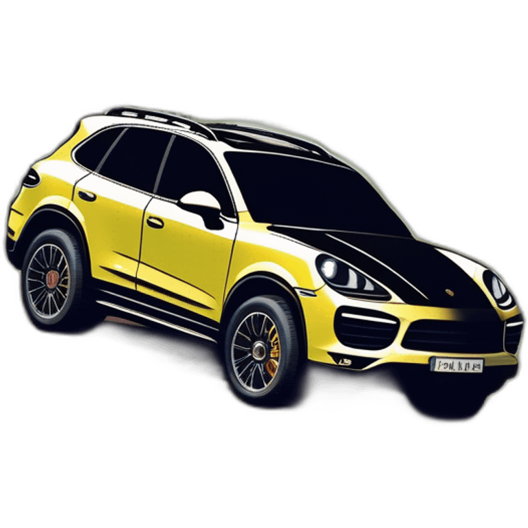 porsche cayene offroad emoji