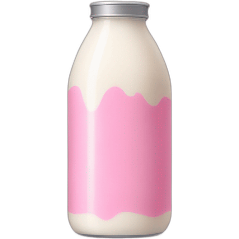 Pink milk emoji