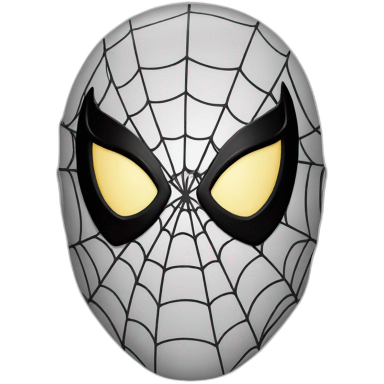 Spider-man mask emoji