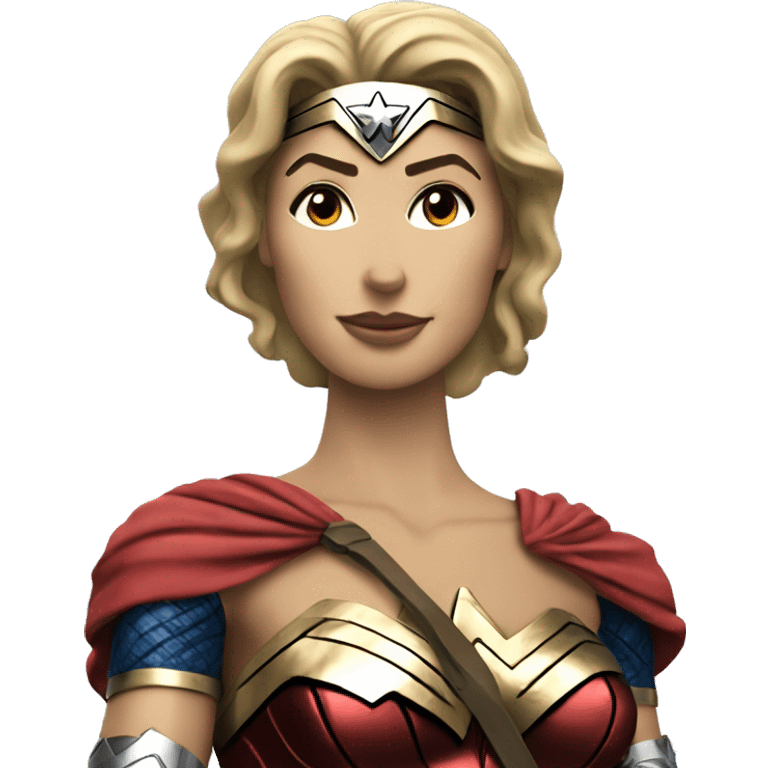 wonder Woman rameur emoji