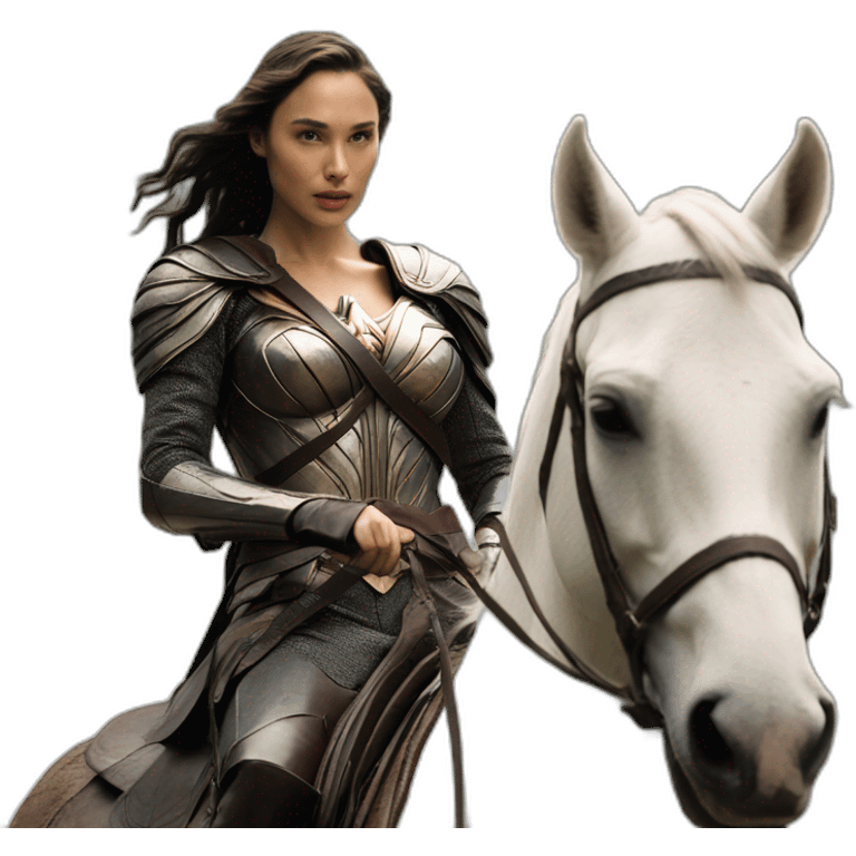 Gal-gadot-on-horse emoji