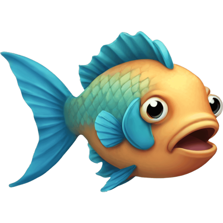 cute fish emoji