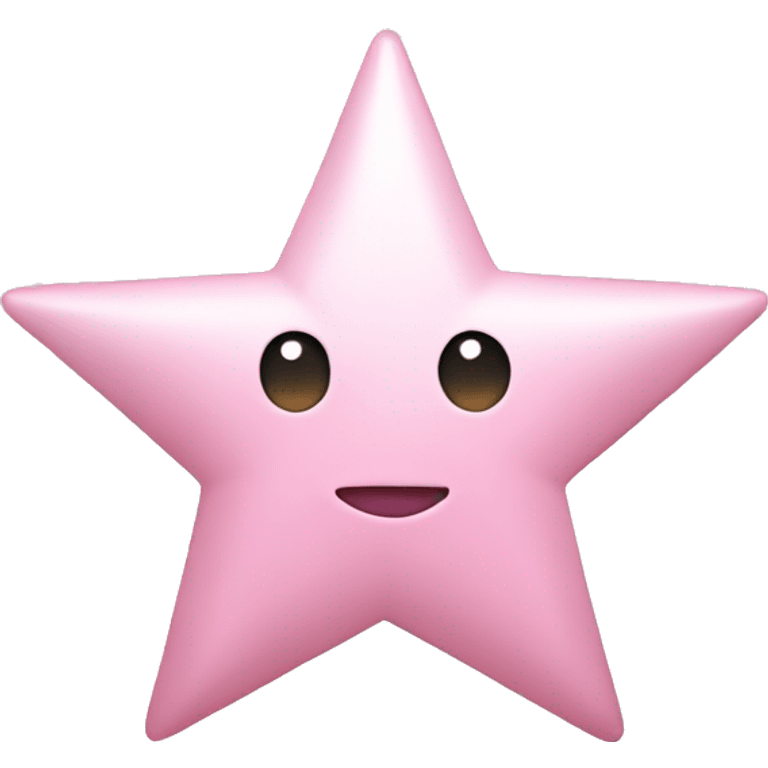 pale pink star sparkle emoji