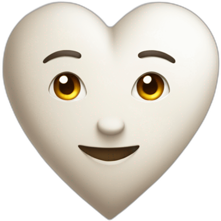 Corazón flechado blanco  emoji