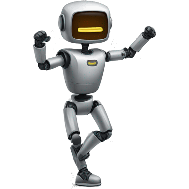 a dancing chatbot emoji