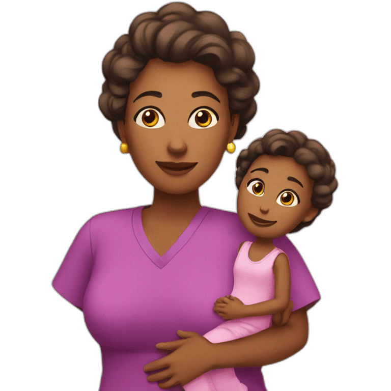 Mama e hija emoji