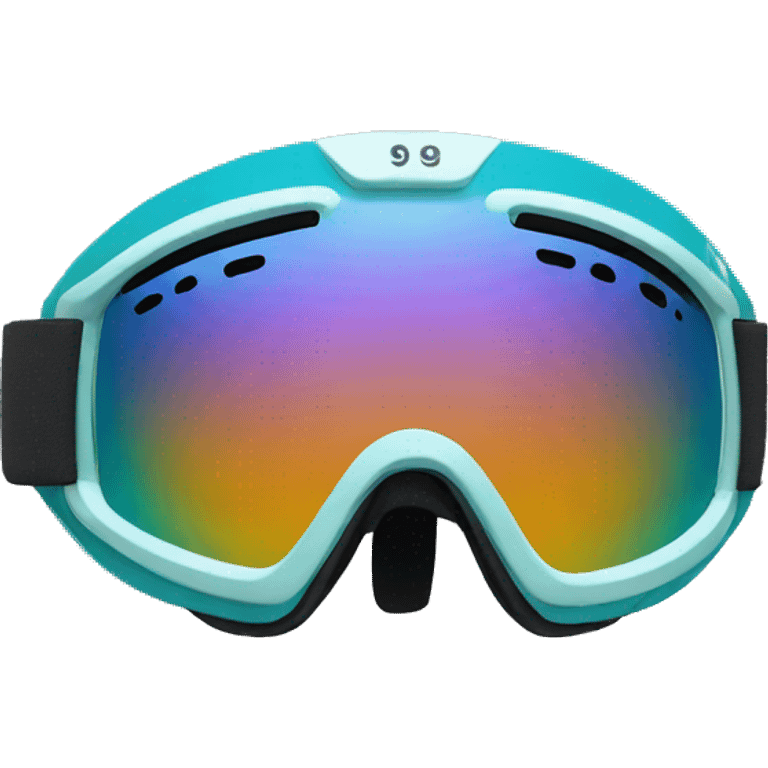 ski goggles emoji