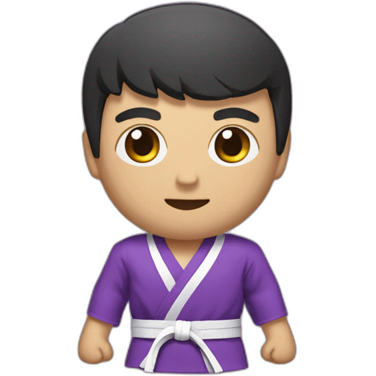 martial arts purple belt emoji